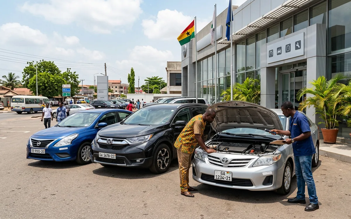 How to Inspect a Home Used Car Before Buying in Ghana