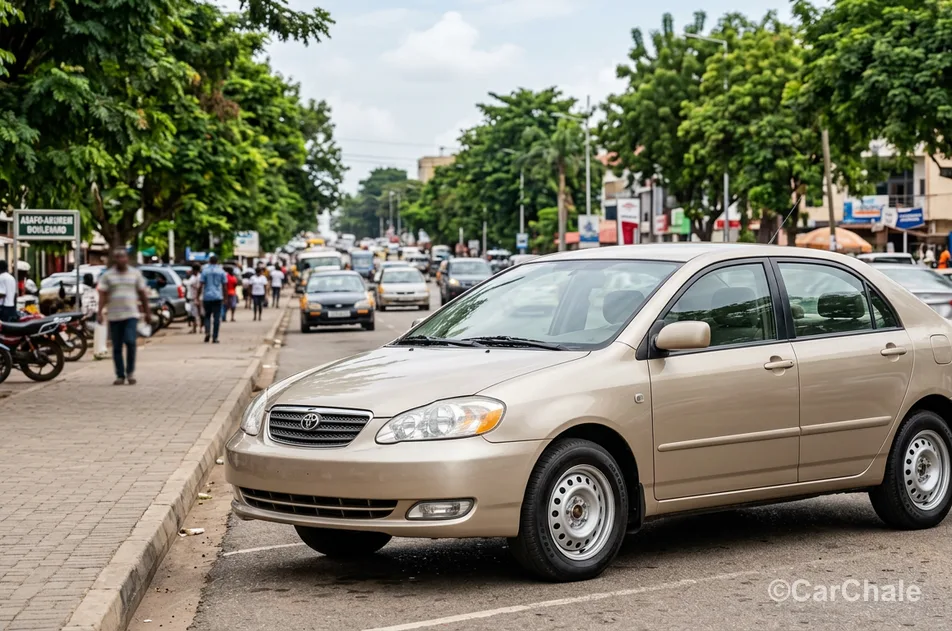 Used Toyota Corolla X 2005 Price in Ghana