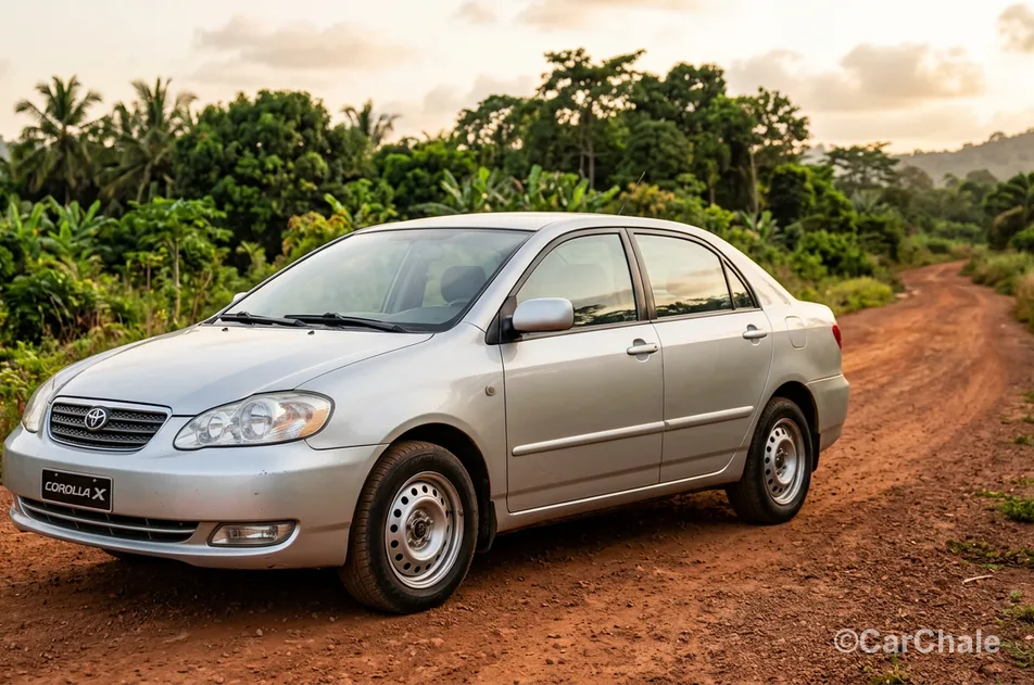 Used Toyota Corolla X 2003 Price in Ghana